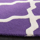 Safavieh Cambridge 6'-0" x 6'-0" Rug in Purple / Ivory