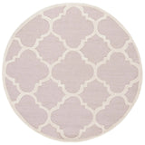 Safavieh Cambridge 6'-0" x 6'-0" Rug in Light Pink / Ivory
