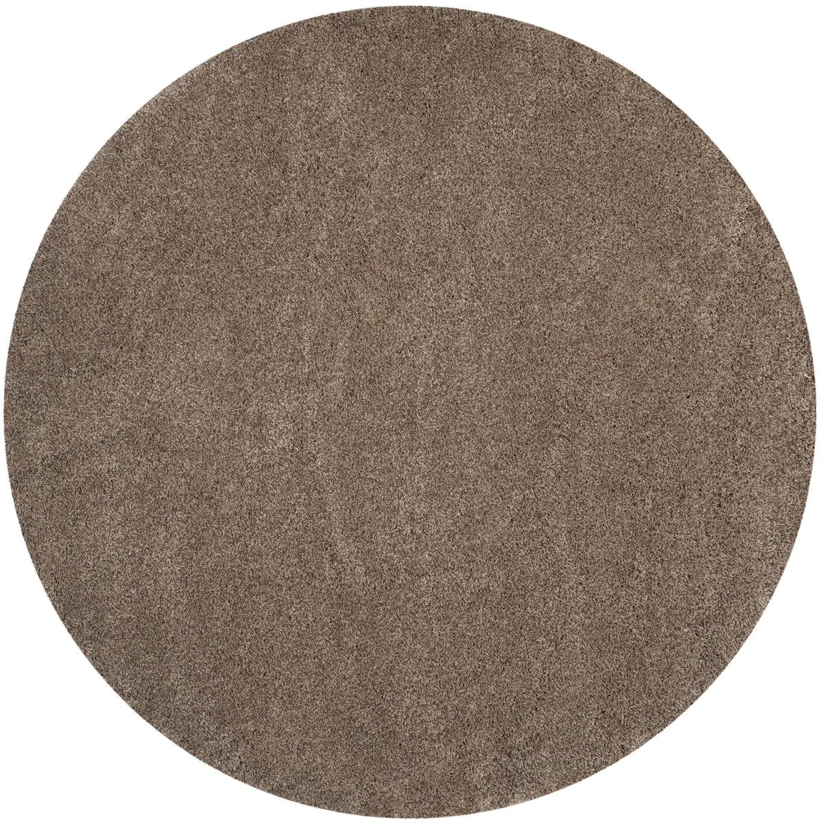 Safavieh Santa Monica Shag 6'-7" x 6'-7" Rug in Taupe