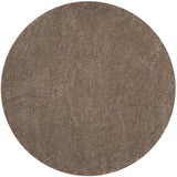 Safavieh Santa Monica Shag 6'-7" x 6'-7" Rug in Taupe