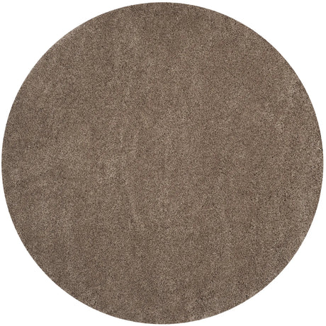 Safavieh Santa Monica Shag 6'-7" x 6'-7" Rug in Taupe