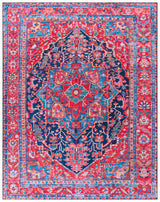 Safavieh Tucson 10'-0" x 14'-0" Rug in Navy / Red