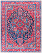 Safavieh Tucson 10'-0" x 14'-0" Rug in Navy / Red