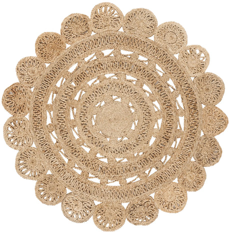 Safavieh Natural Fiber 3'-0" x 3'-0" Rug in Natural