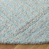 Safavieh Abstract 6'-0" x 6'-0" Rug in Blue / Grey