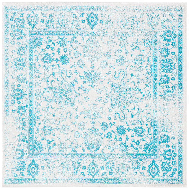 Safavieh Adirondack 6'-0" x 6'-0" Rug in Ivory / Teal