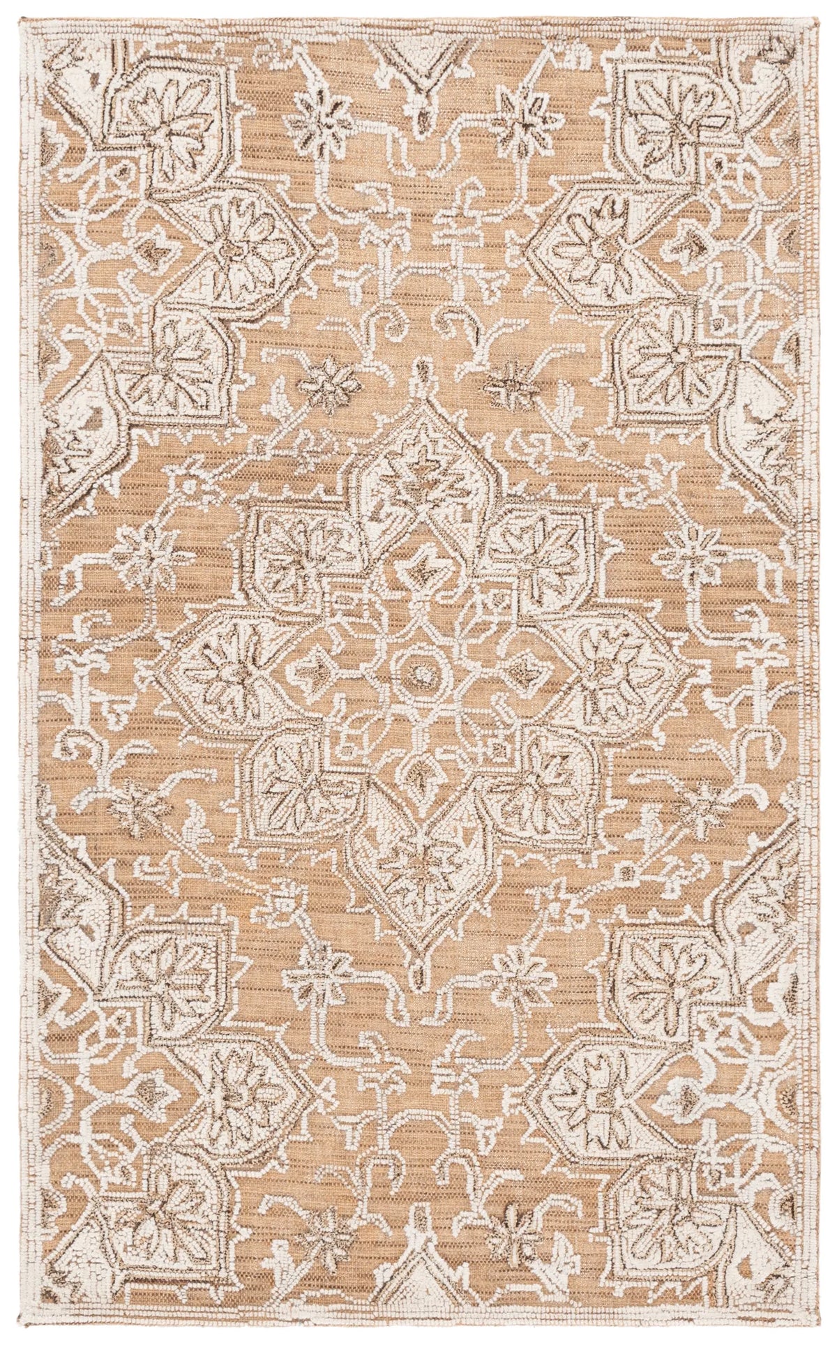 Safavieh Trace 3'-0" x 5'-0" Rug in Gold / Ivory