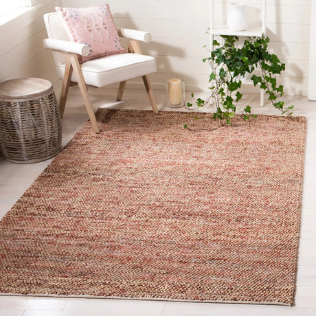 Safavieh Bohemian 4'-0" x 6'-0" Rug in Natural / Pink