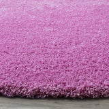 Safavieh Santa Monica Shag 6'-7" x 6'-7" Rug in Pink