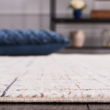 Safavieh Harlow 4'-0" x 6'-0" Rug in Ivory Grey / Rust