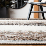 Safavieh Natura 4'-0" x 6'-0" Rug in Brown / Ivory
