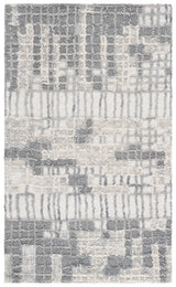 Safavieh Abstract 3'-0" x 5'-0" Rug in Ivory / Dark Grey