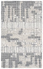 Safavieh Abstract 3'-0" x 5'-0" Rug in Ivory / Dark Grey