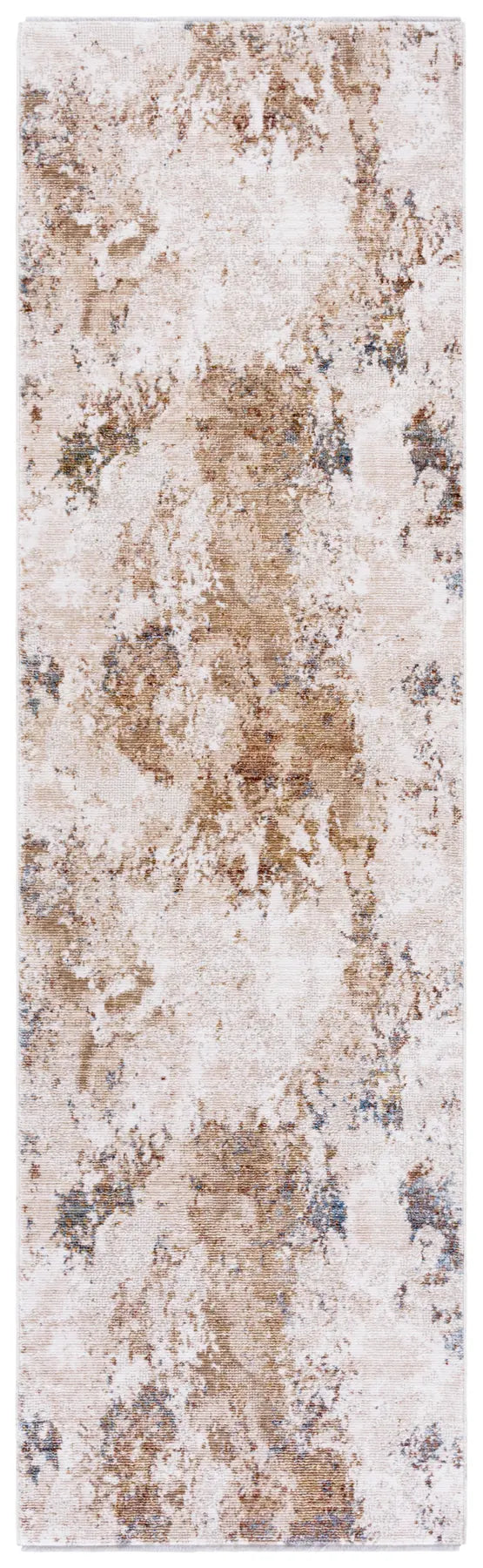 Safavieh Ellwood Modern 2'-3" x 8'-0" Rug in Beige / Ivory