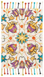 Safavieh Aspen 2'-0" x 3'-0" Rug in Ivory / Purple
