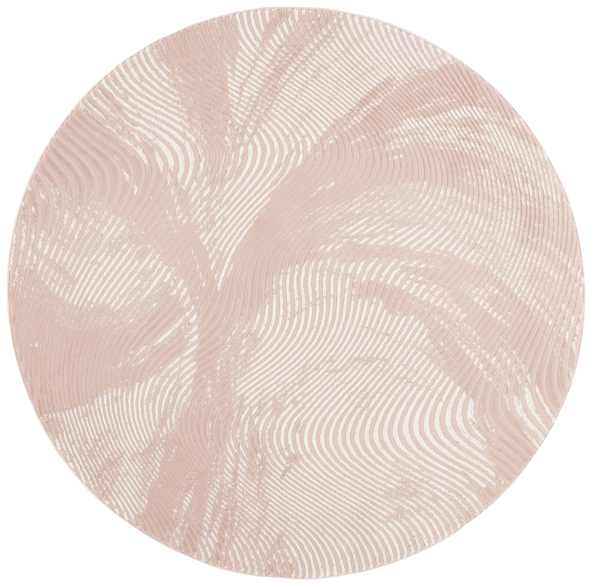 Safavieh Revive 6'-7" x 6'-7" Rug in Pink / Ivory