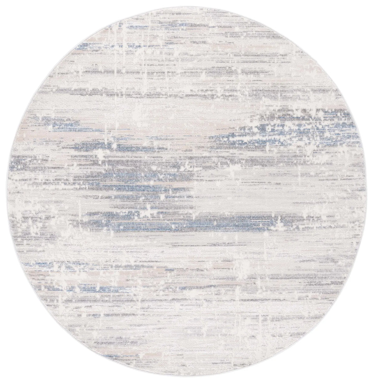 Safavieh Whisper 6'-7" x 6'-7" Rug in Grey / Blue