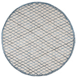 Safavieh Trace 6'-0" x 6'-0" Rug in Blue / Black
