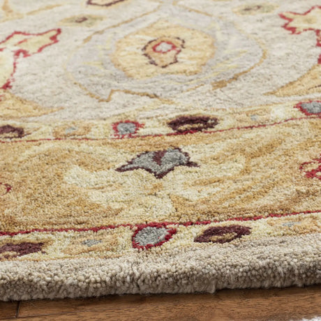 Safavieh Anatolia 6'-0" x 6'-0" Rug in Ivory / Gold