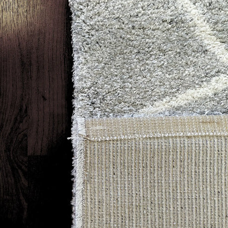 Dynamic Rugs Mehari 23277 Grey/Ivory Rugs - Corner
