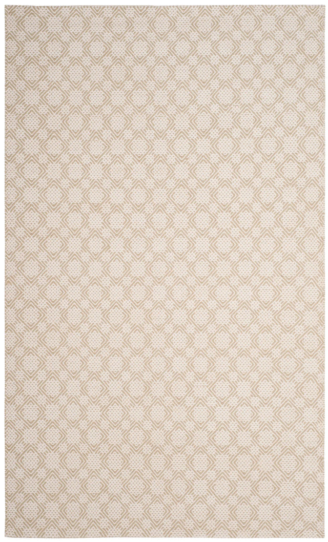 Safavieh Klc-Cotton Kilim 5'-0" x 8'-0" Rug in Beige / Ivory