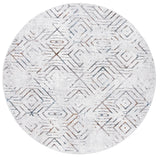 Safavieh Sonoma 6'-7" x 6'-7" Rug in Grey / Ivory