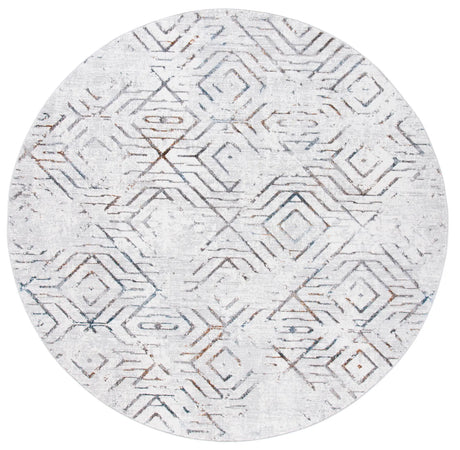 Safavieh Sonoma 6'-7" x 6'-7" Rug in Grey / Ivory