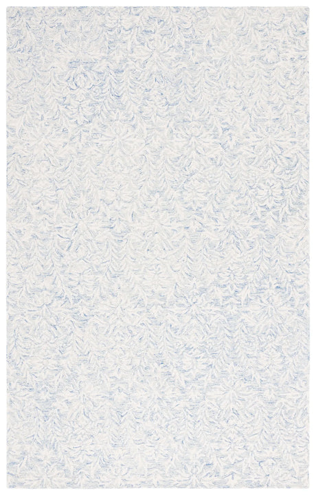Safavieh Ebony 4'-0" x 6'-0" Rug in Blue / Ivory