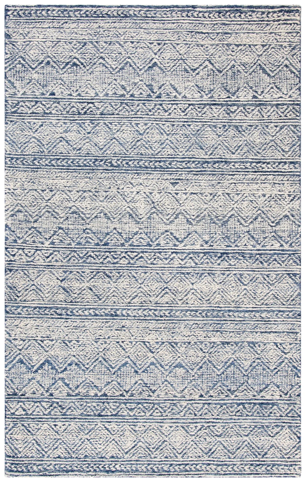 Safavieh Abstract 4'-0" x 6'-0" Rug in Blue / Ivory