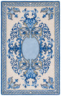 Safavieh Empire 4'-0" x 6'-0" Rug in Blue / Ivory