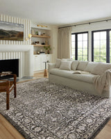 Loloi Odette Odt-01 Charcoal/Silver Rug - room scene 1