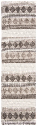 Safavieh Natura 2'-3" x 8'-0" Rug in Grey / Ivory