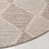 Safavieh Montauk 6'-0" x 6'-0" Rug in Beige