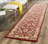 Safavieh Anatolia 2'-3" x 8'-0" Rug in Red / Ivory