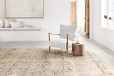 Loloi Theia The-07 Natural/Rust Rug - room scene 1 horizontal