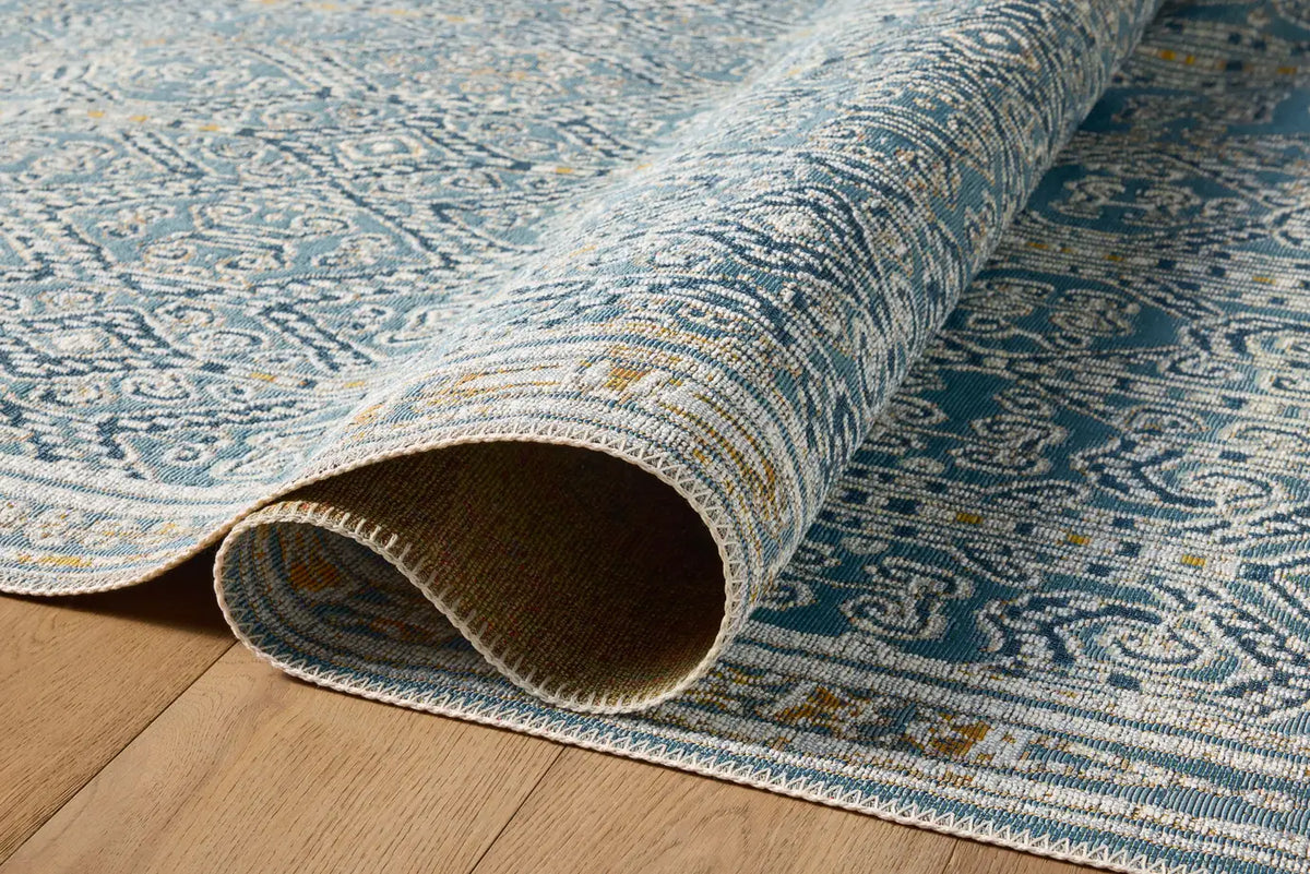 Loloi Mika Mik-05 Ocean Rugs - pile height
