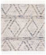 Safavieh Natura 6'-0" x 6'-0" Rug in Ivory / Blue