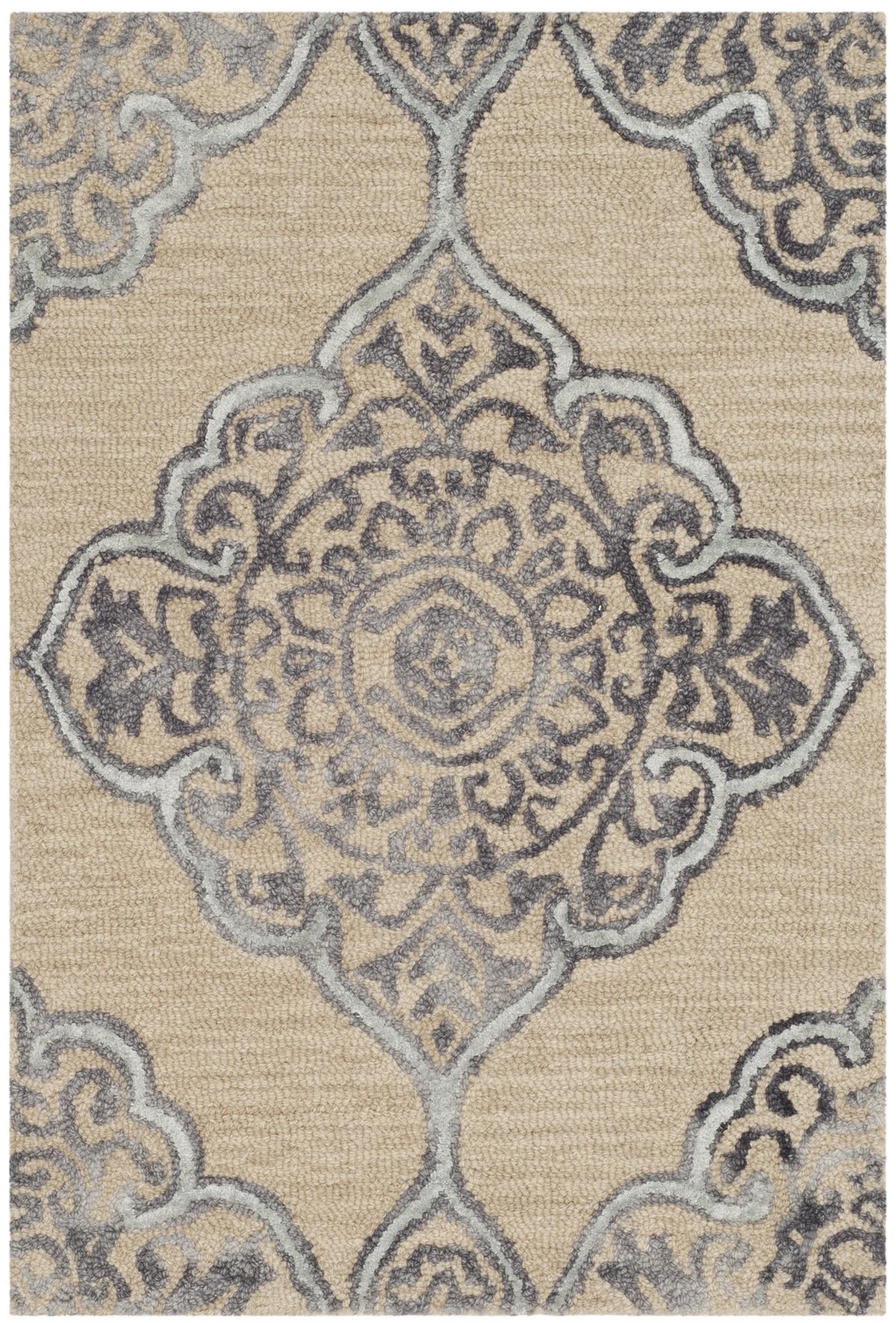 Safavieh Dip Dye 2'-0" x 3'-0" Rug in Beige / Blue