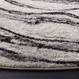 Safavieh Tulum 6'-7" x 6'-7" Rug in Ivory / Black