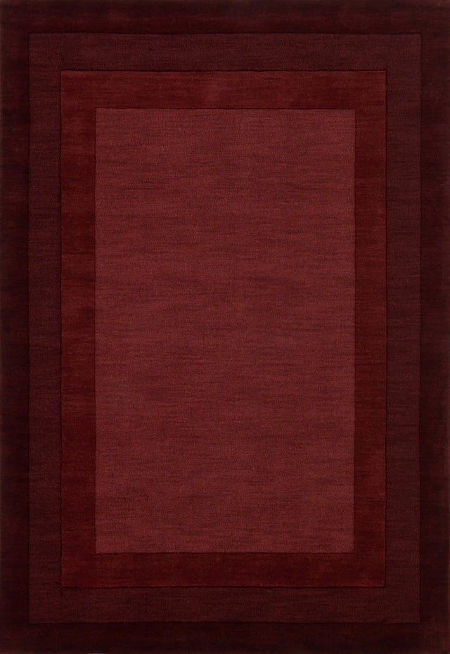 Loloi Hamilton HM-01 Red Rugs - main flat