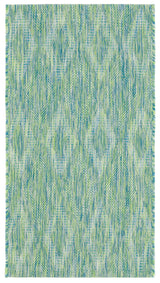 Safavieh Courtyard 2'-0" x 3'-7" Rug in Green