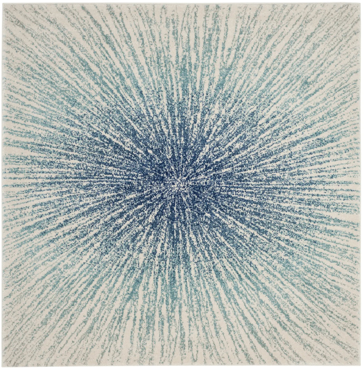 Safavieh Evoke 5'-3" x 5'-3" Rug in Royal / Ivory