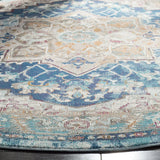 Safavieh Aria 6'-5" x 6'-5" Rug in Blue / Beige