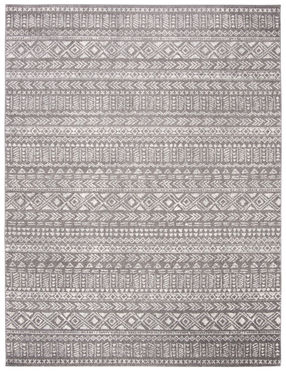 Safavieh Tulum 10'-0" x 13'-0" Rug in Dark Grey / Ivory