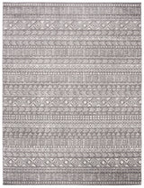 Safavieh Tulum 10'-0" x 13'-0" Rug in Dark Grey / Ivory