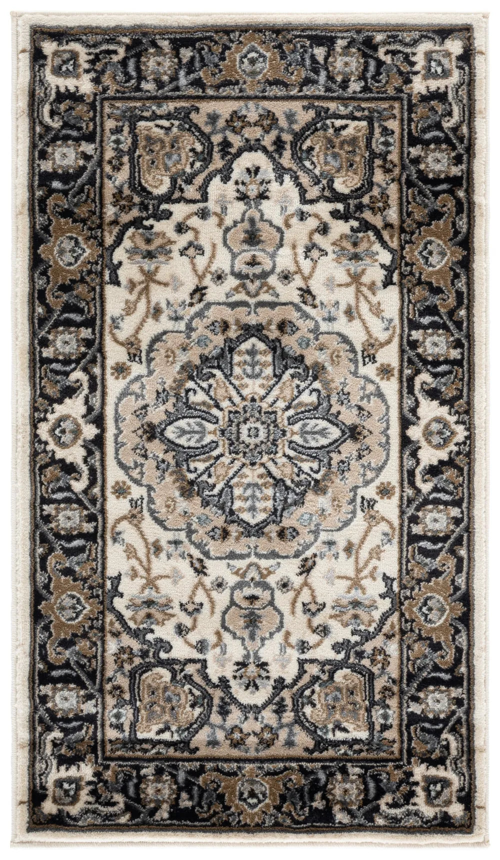 Safavieh Lyndhurst 2'-3" x 4'-0" Rug in Cream / Navy