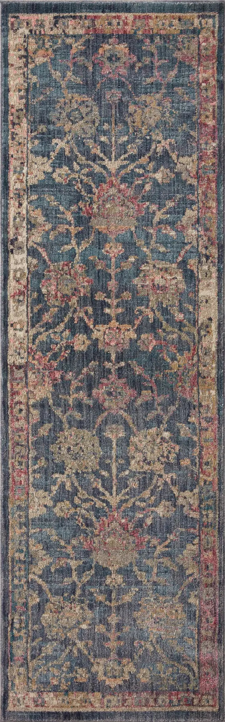 Loloi Giada Gia-05 Navy/Multi Rugs - runner flat