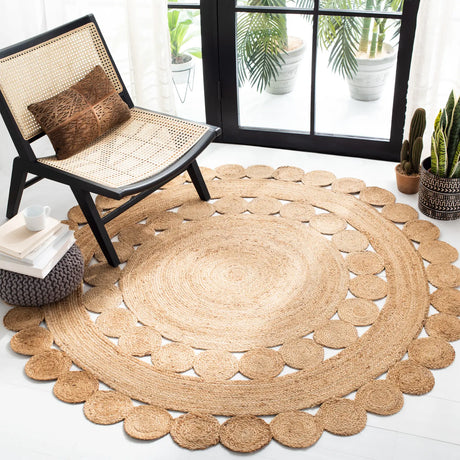 Safavieh Natural Fiber 5'-0" x 5'-0" Rug in Natural