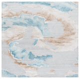 Safavieh Fifth Avenue 6'-0" x 6'-0" Rug in Grey / Beige