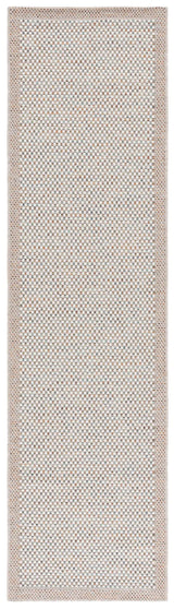 Safavieh Sisal All-Weather 2'-2" x 8'-0" Rug in Ivory / Aqua Orange